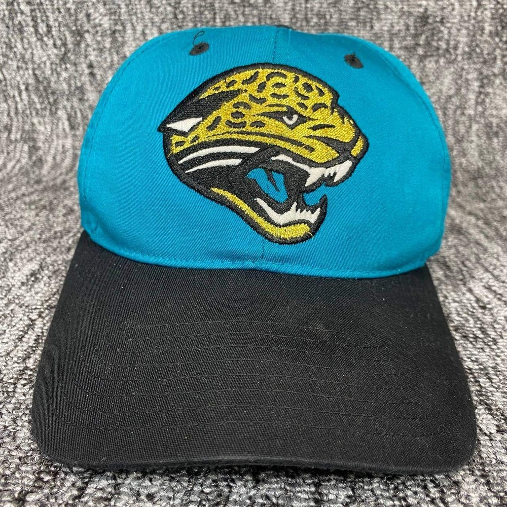 Twins Enterprise NFL Jacksonville Jaguars Mens OSFA Teal Black Snapback Hat Cap